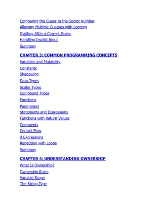 The Rust Programming Language Steve Klabnik | PDF