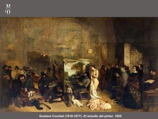 Gustave Courbet (1819-1877). El estudio del pintor. 1855
 