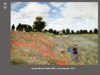 Claude Monet (1840-1926). Las amapolas. 1873
 
