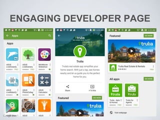 ENGAGING DEVELOPER PAGE
 