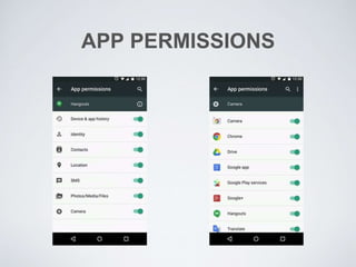 APP PERMISSIONS
 