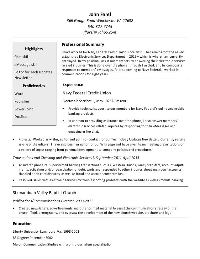 2016 resume