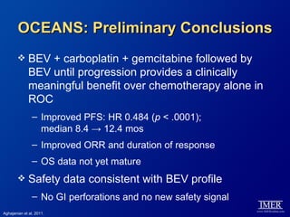 Transforming Treatment in Ovarian Cancer | PPT
