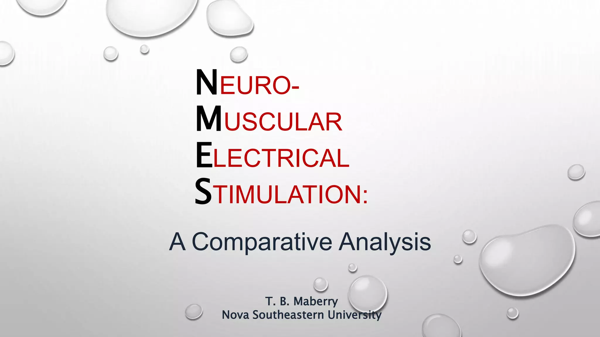 NMES Presentation | PPTX