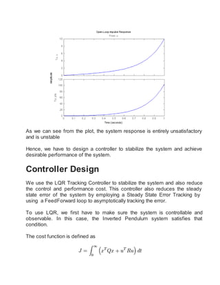 Inverted Pendulum Control System | PDF