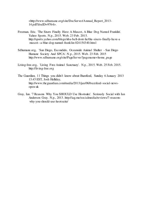 Helen Woodward Animal Center Imc Plan