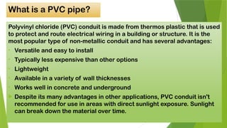 Comprehensive Guide to Bending PVC Pipes and Offset Bends | PPTX