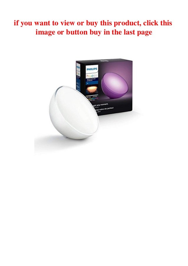 philips hue go led leuchte