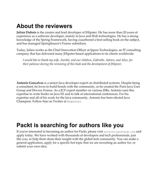 (eBook PDF) Full Stack Development with JHipster: Build modern web ...