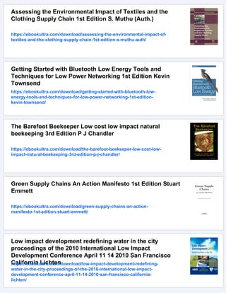 Green Energy Sustainable Electricity Supply with Low Environmental ...
