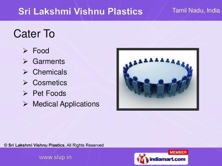 Sri Lakshmi Vishnu Plastics Tamil Nadu India