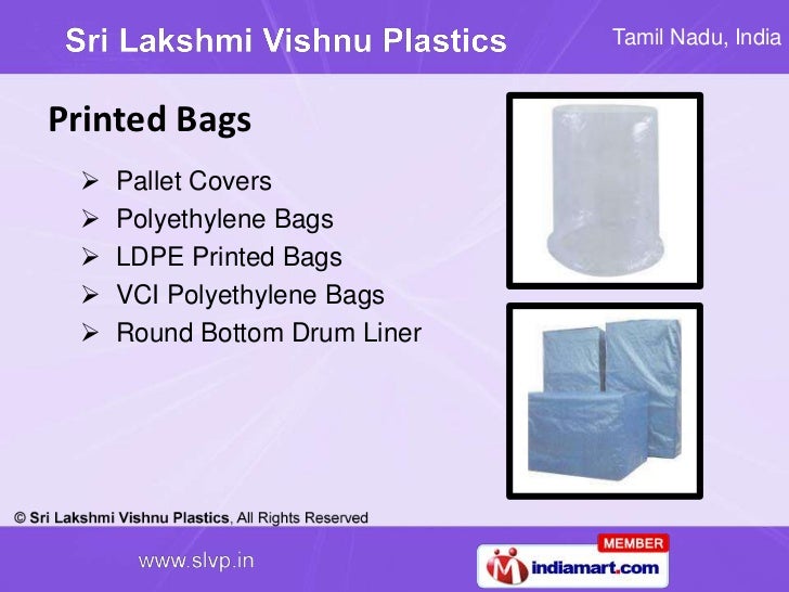 Sri Lakshmi Vishnu Plastics Tamil Nadu India