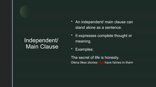 Comprehensive Guide to Clauses: Types, Functions, and Examples in ...