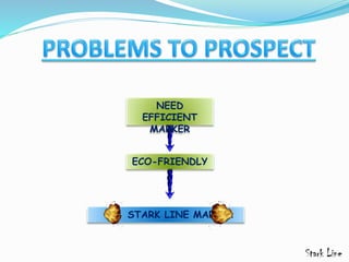STARK LINE MARKER
NEED
EFFICIENT
MARKER
ECO-FRIENDLY
 