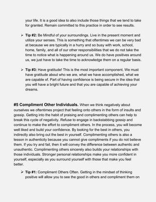 Ebook-Ten Steps to Building Your Confidence | PDF