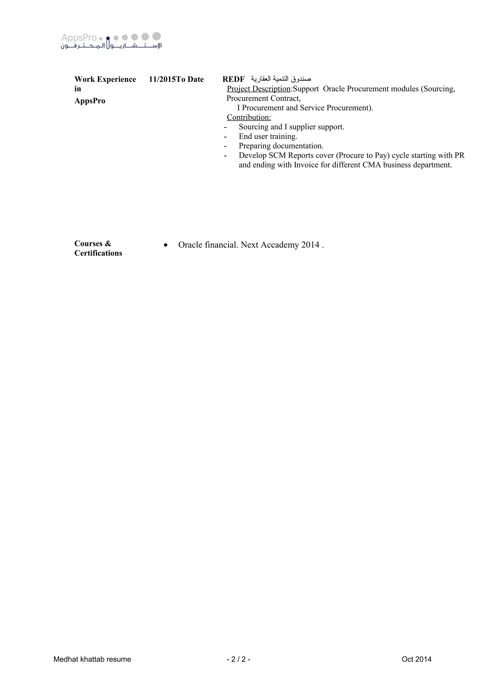 medhat khattab(SCM Consultant).. | DOC