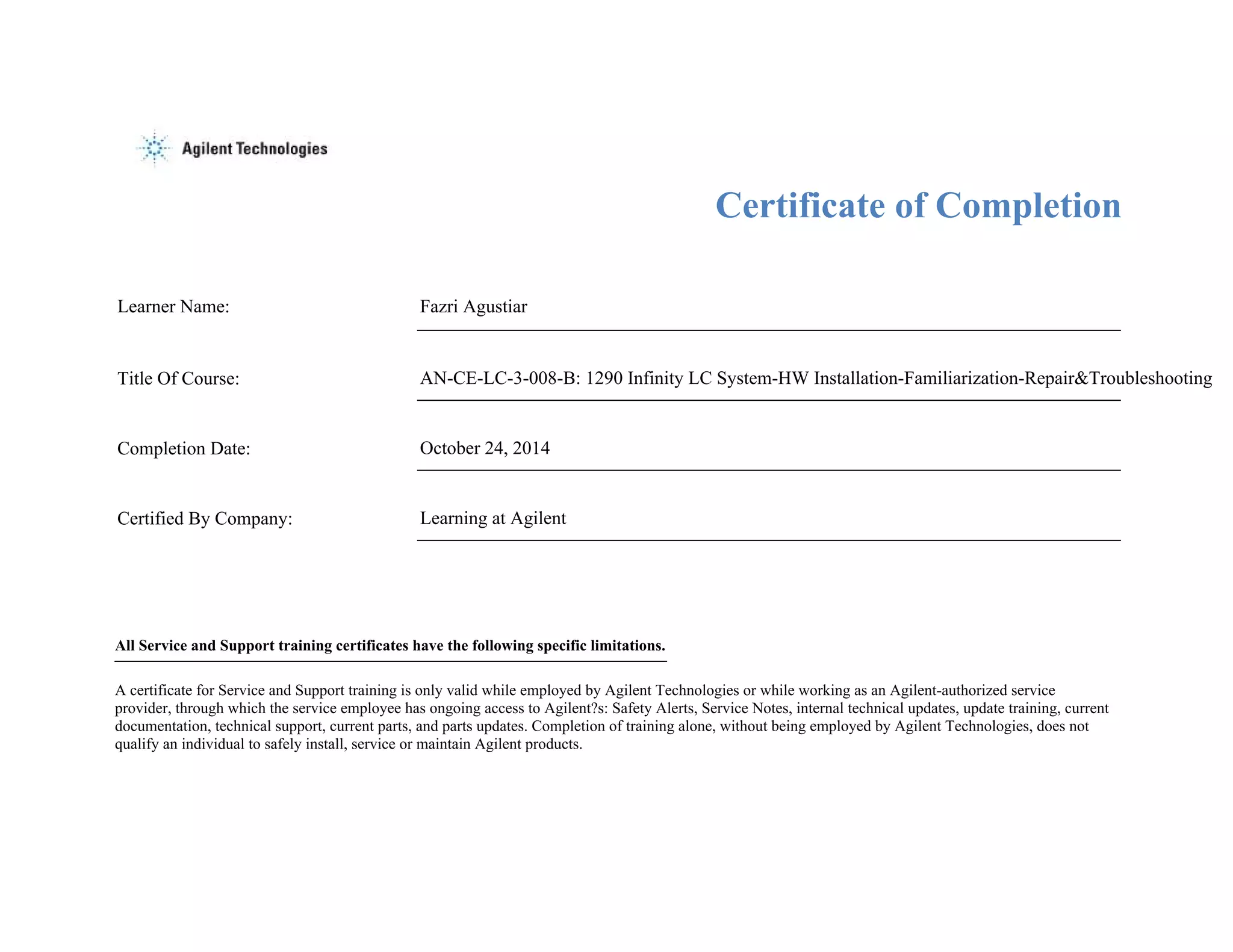 AN-CE-LC-3-008-B 1290 Infinity LC System-HW Installation ...