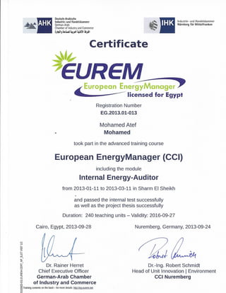 EUREM Certificate 2