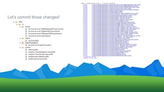 Let’s commit those changes!
 