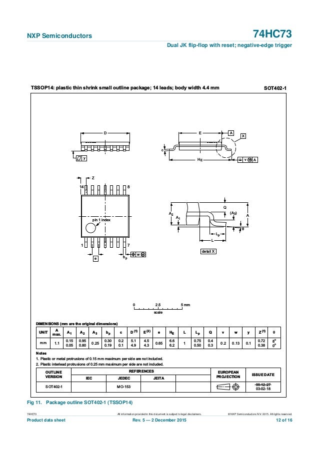 74hc73 ciflipflopjkdatasheet