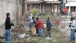W. Rockland Street Spring Cleanup
 