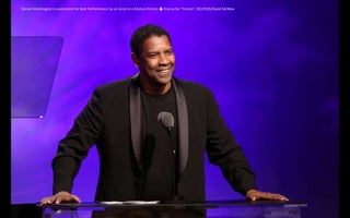 Denzel Washington is nominated for Best Performance by an Actor in a Motion Picture � Drama for "Fences". REUTERS/David McNew
 