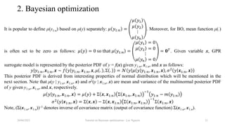 Tutorial on Bayesian optimization | PPTX