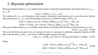 Tutorial on Bayesian optimization | PPTX
