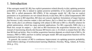 Tutorial on Bayesian optimization | PPTX