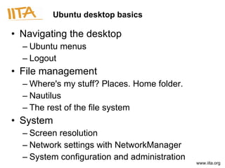 Ubuntu for extreme beginners | PPT