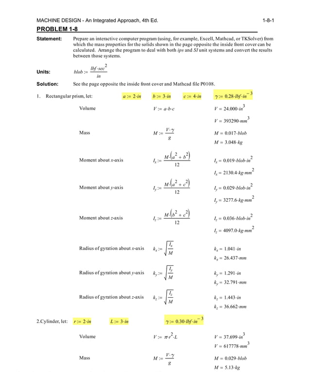 machine-design-problems | PDF