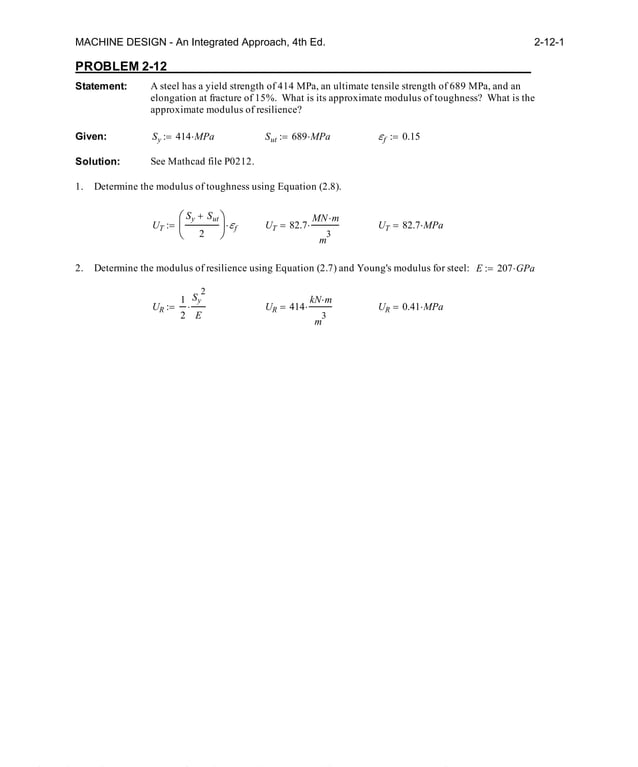 machine-design-problems | PDF