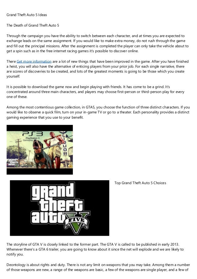will gta v come to the switch