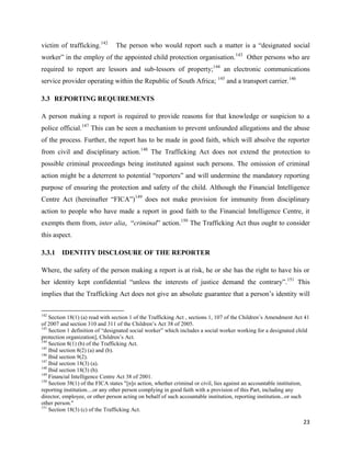 Child trafficking dissertation image