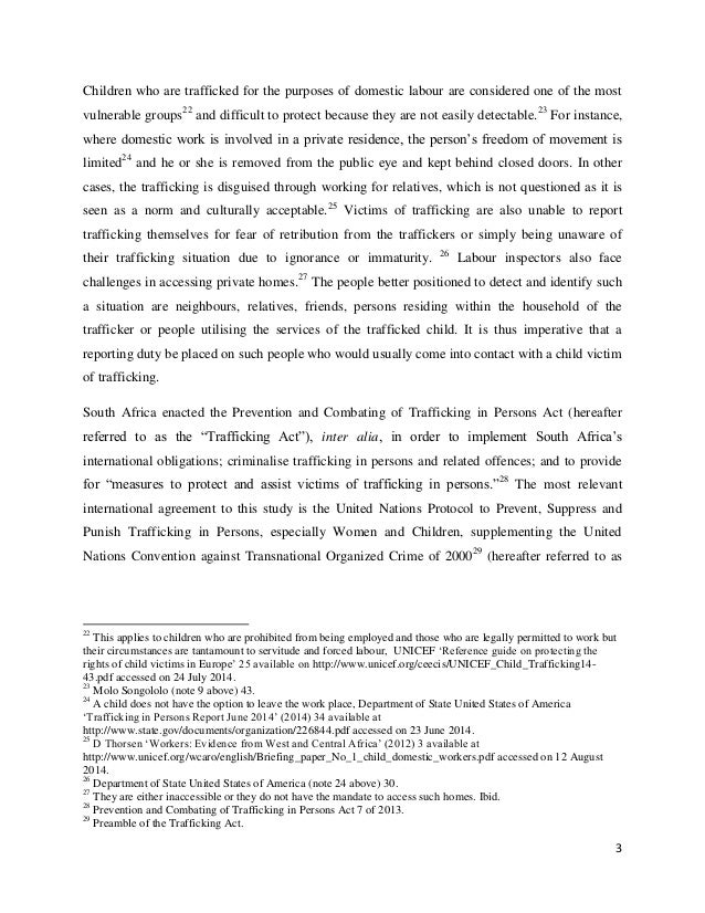 Phd thesis on human trafficking