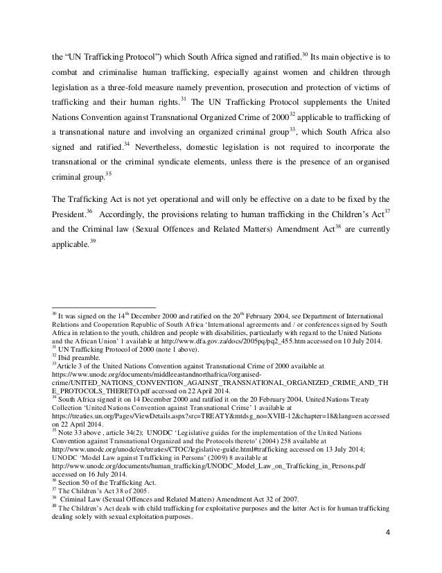 Phd thesis human trafficking
