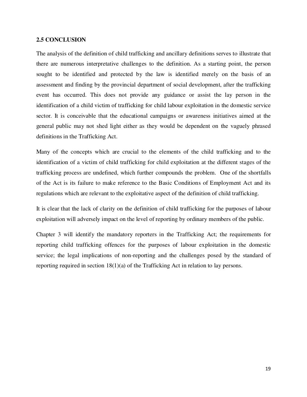 Child trafficking case studies image