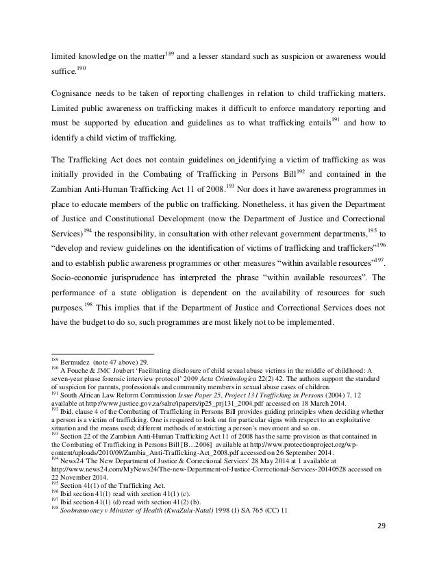 Phd thesis on human trafficking