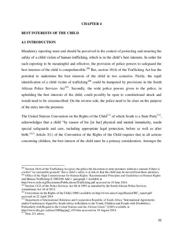 Phd thesis human trafficking