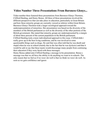 750 Word Essay Example | PDF