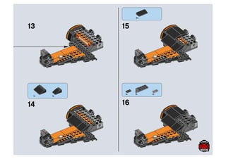 Manual Instruction for LEPIN 05004 Poe s X Wing Fighter Compatible with LEGO 75102 LEPIN Star Wars PPT