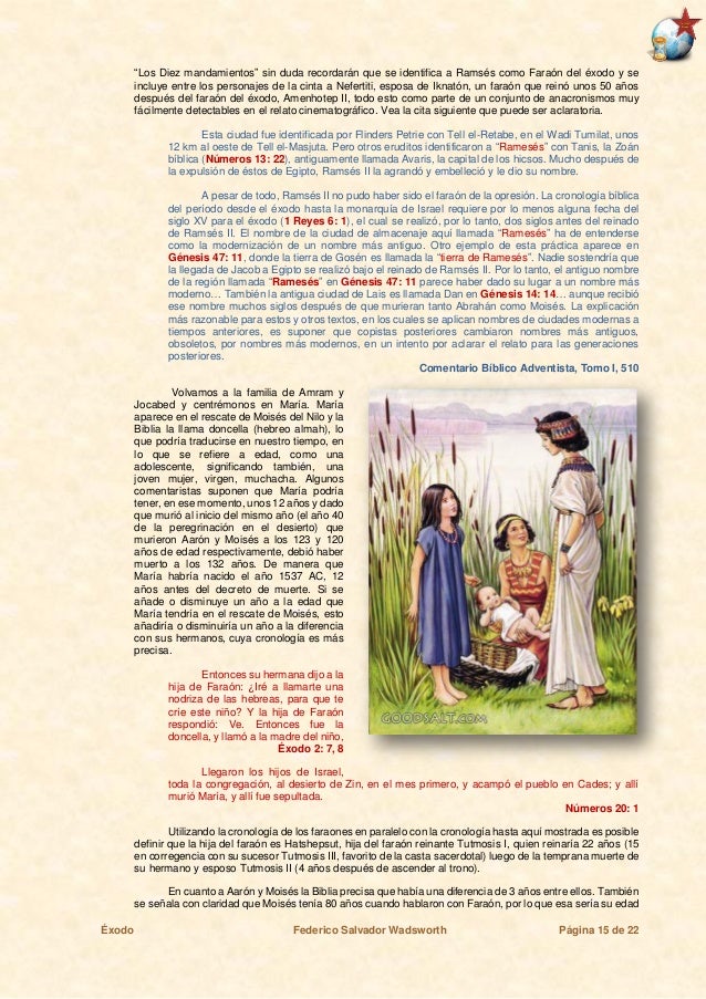 7511 Cronología Del éxodo 160122
