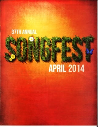 Songfest 2014 Program