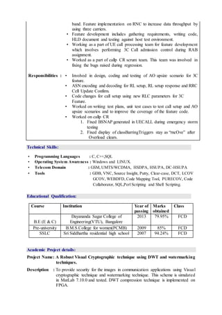 Resume_27_06_2016 | PDF