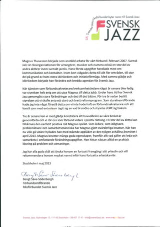 rekommendatiion Svensk Jazz