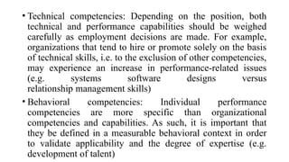 Technical Competence Examples Competency Mapping significance in industries | PPTX
