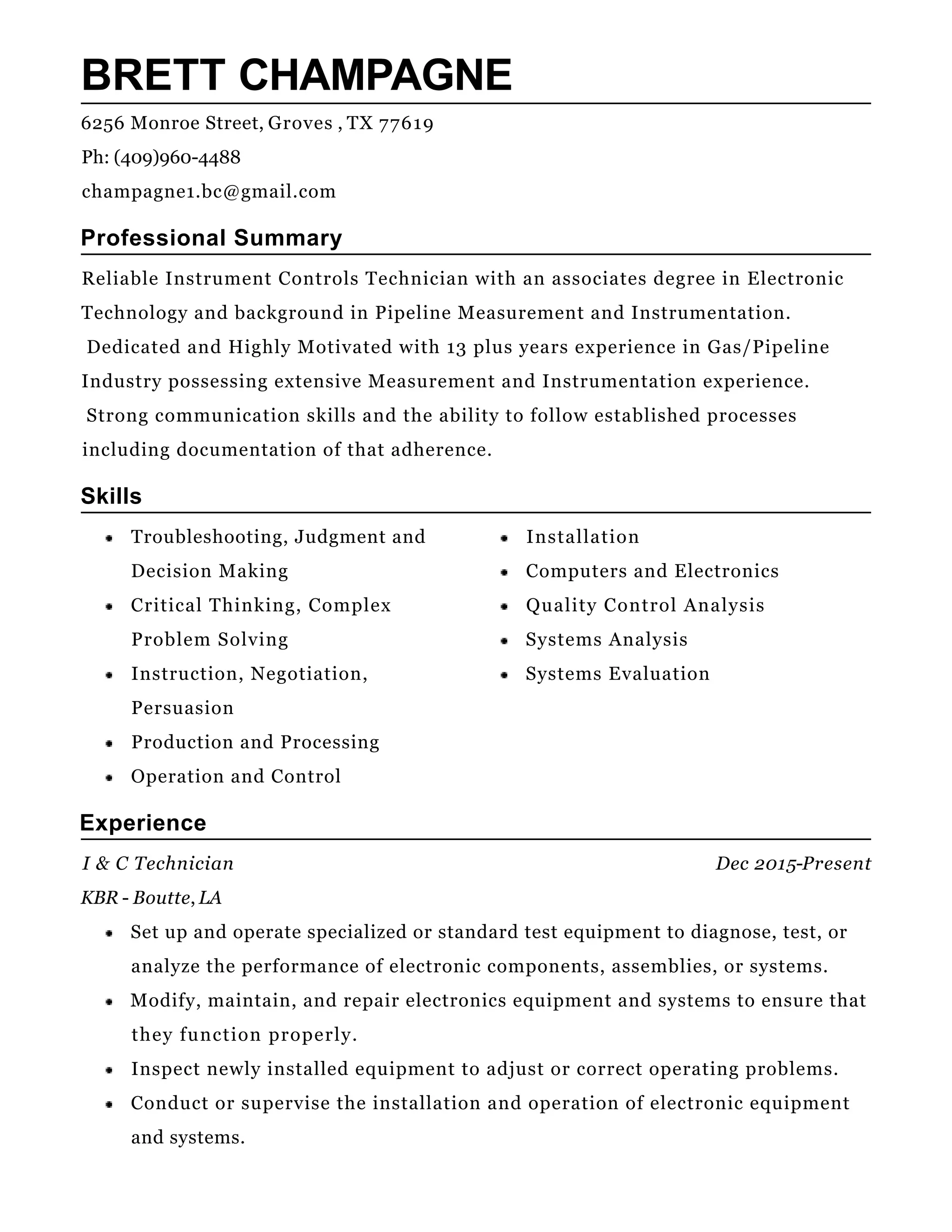 resume+2016+(2) | PDF