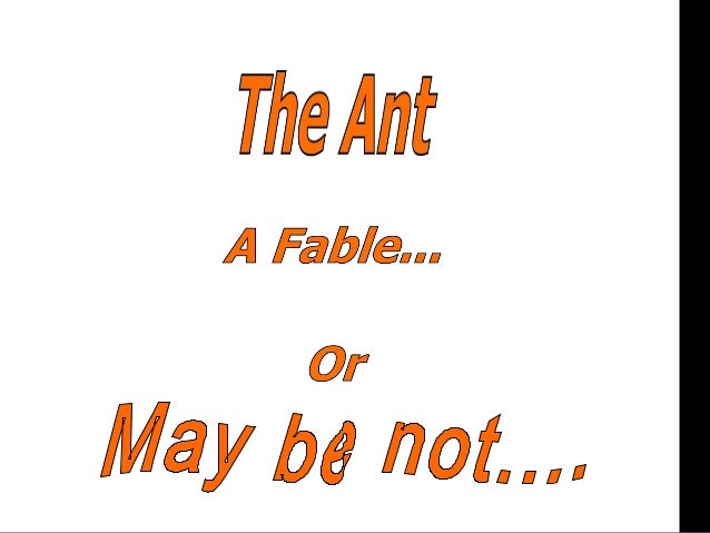 7533 funny powerpoint presentation the ant story working life