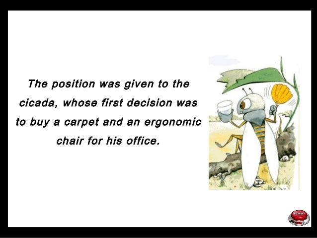 7533 funny powerpoint presentation the ant story working life