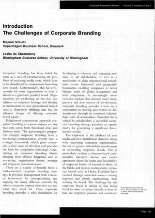 Corporate Branding_ it is a challenge